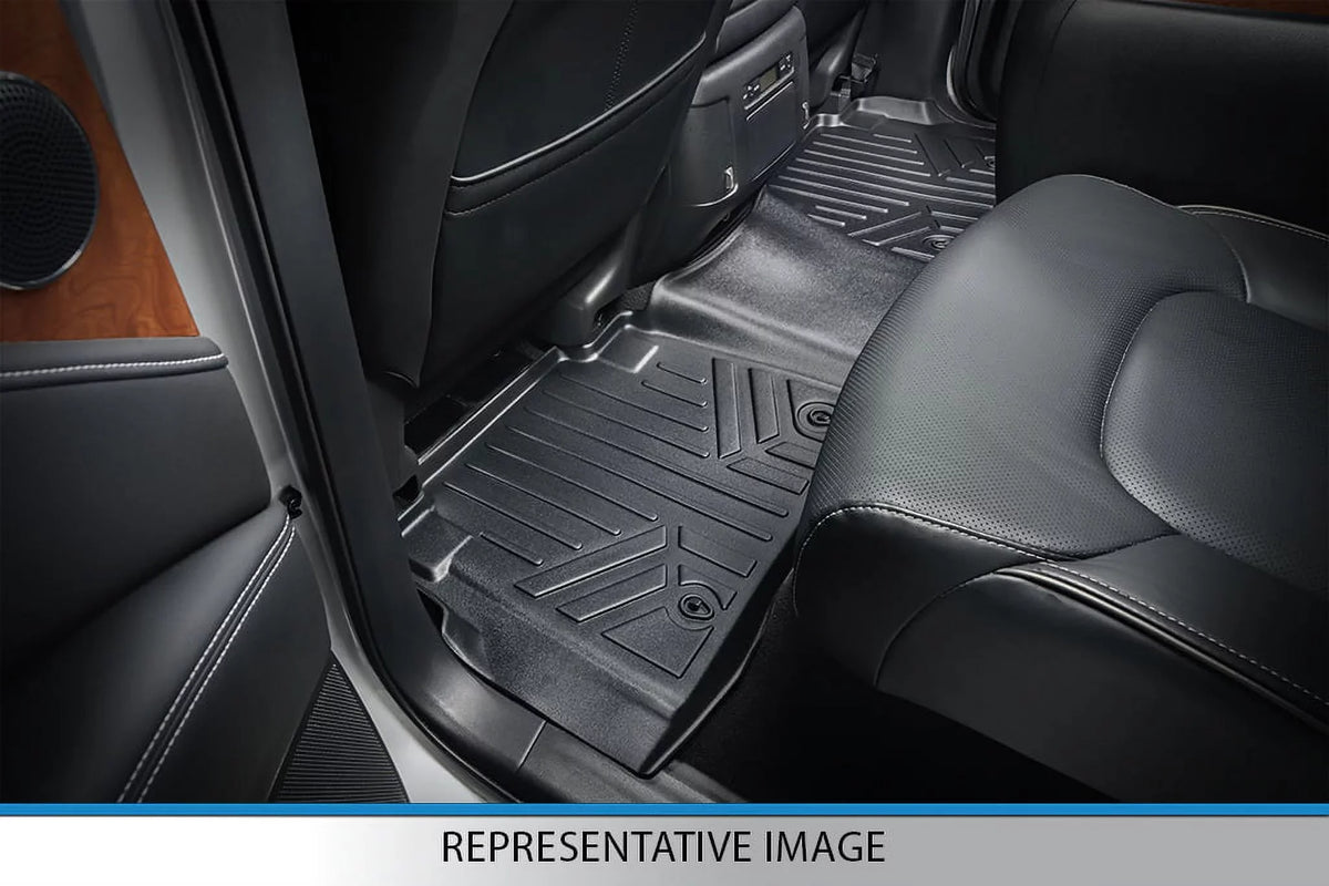 All Set Weather 3 Chrysler Black Mats 2017-21 Pacifica Rows Smartliner Floor for