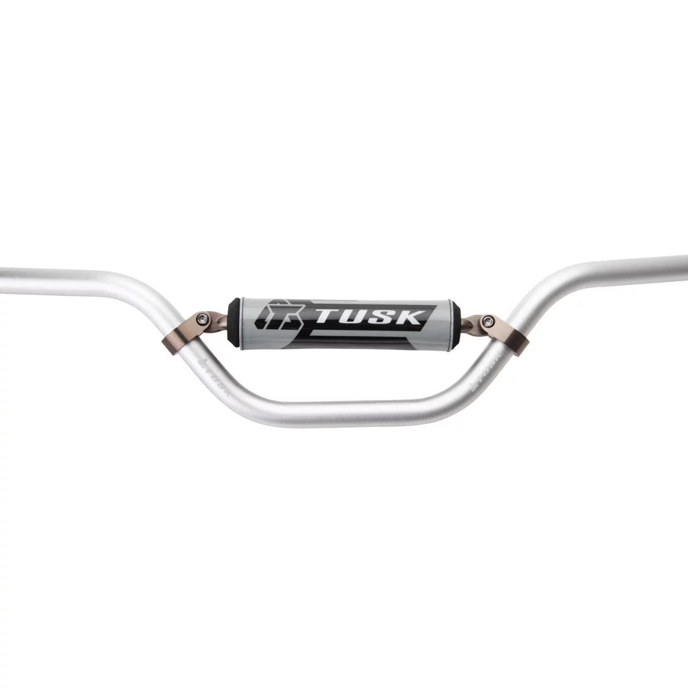 LEM Aluminum Handlebar 2000 Mini High Silver LX3 T-10 For Bend Tusk 7/8"