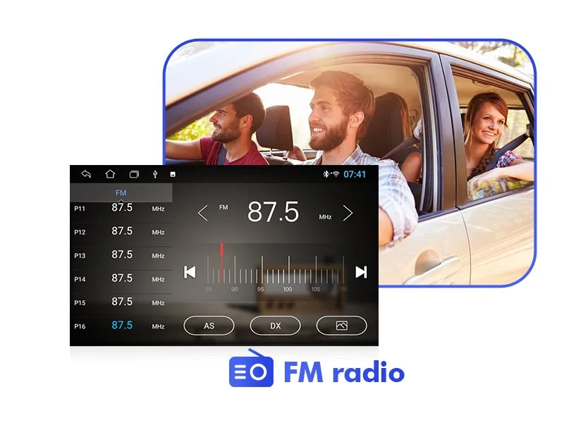 Inch Control/Backup Radio 9 Wireless Built-in for Toyota 10 Android Auto/GPS/Bluetooth/FM/AUX-in/Steering 2+32G Touchscreen Carmy Stereo Camera Double Car Carplay/Android Wheel with 2006-2011 Din