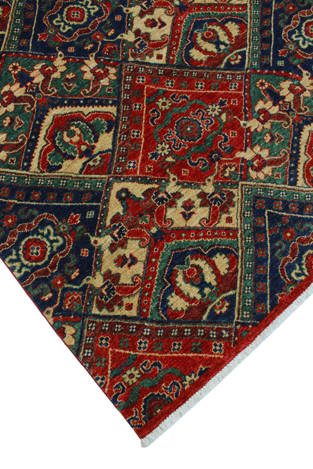 Aria Red/Blue Reggie x 9'10" Rug, 7'11"
