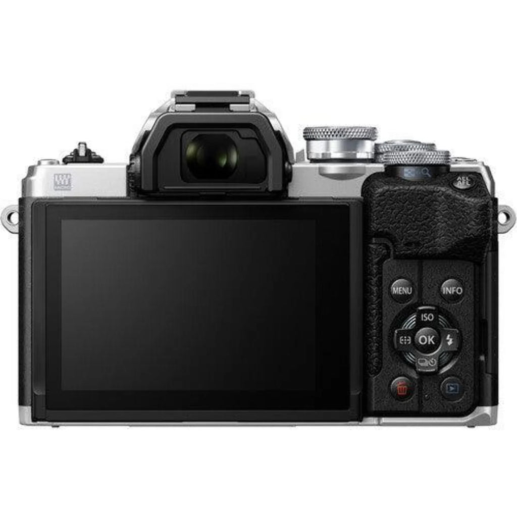 E-M10 IV OM-D Only, Mark Megapixel Mirrorless Olympus Body Silver 20.3 Camera