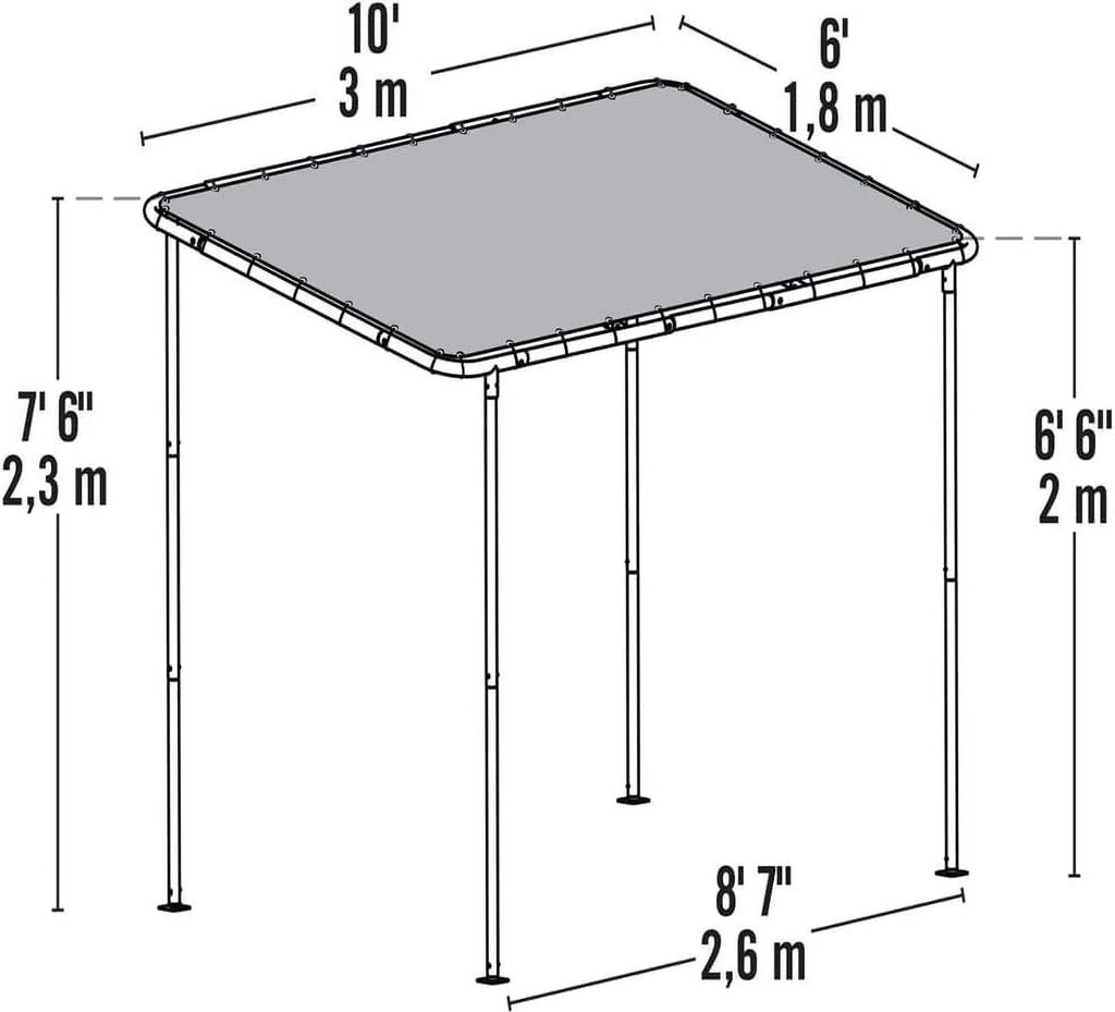 6 Shelterlogic 10 x ft. Canopy 266100 Solano