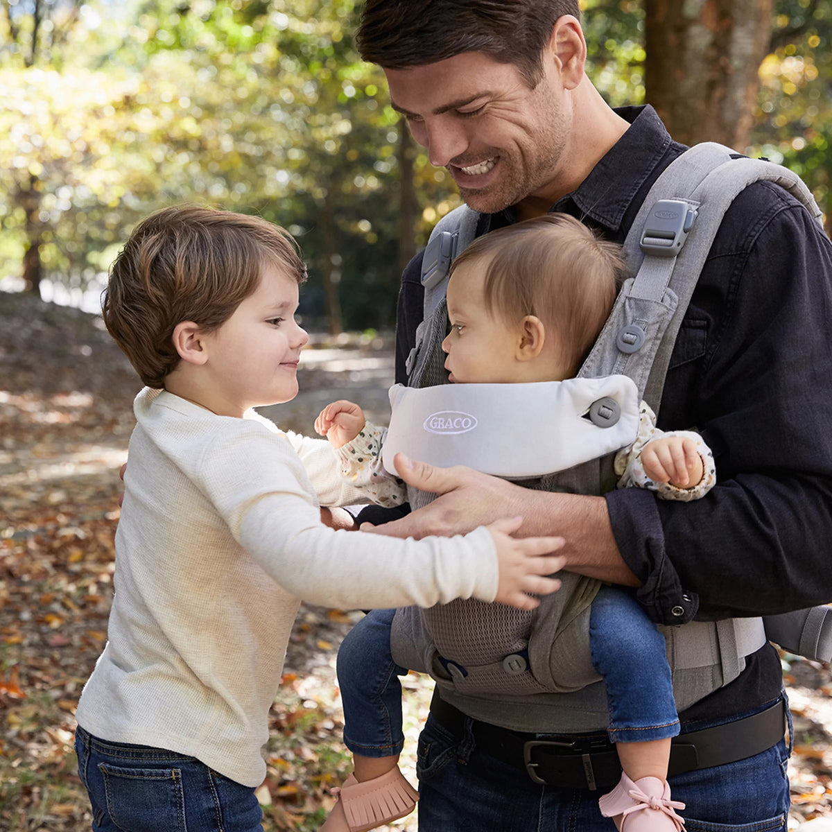 Cradle Baby Mineral 4-in-1 Gray Graco Carrier, Me