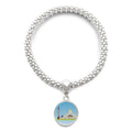 Bracelet Sliver Russia Adjustable Pendant Jewelry National Symbol Petersburg Chain Bangle St.