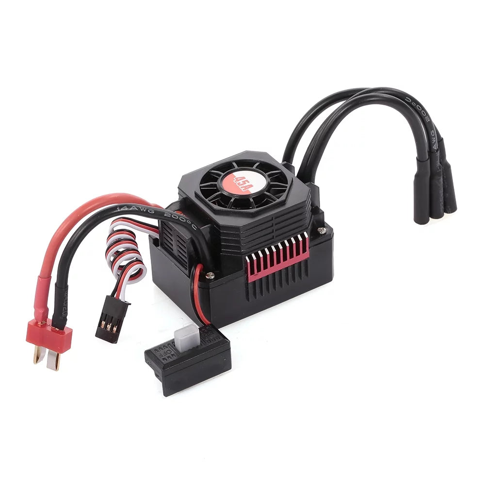 BEC HOBBY SURPASS RC 45A Waterproof 4370KV for with Brushless ESC Car Eccomum 1/10 Truck Motor F540