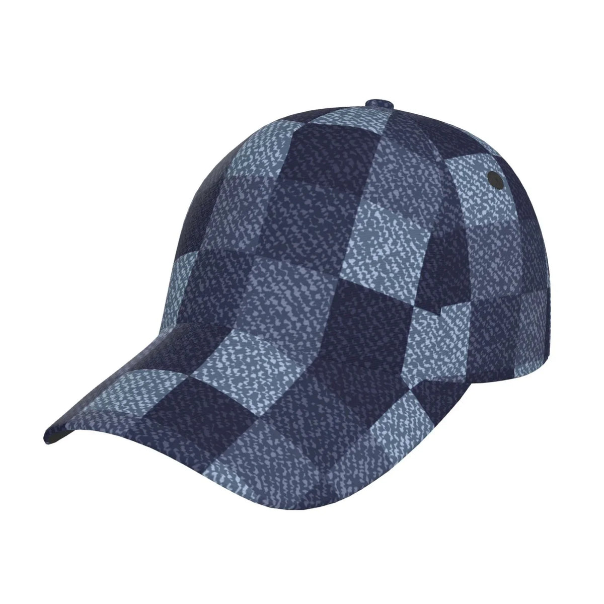and Balery Gingham Hat(Blue Size for Seasons Adjustable Check) Baseball All Workouts Dad Buffalo Activities Running Outdoor Cap