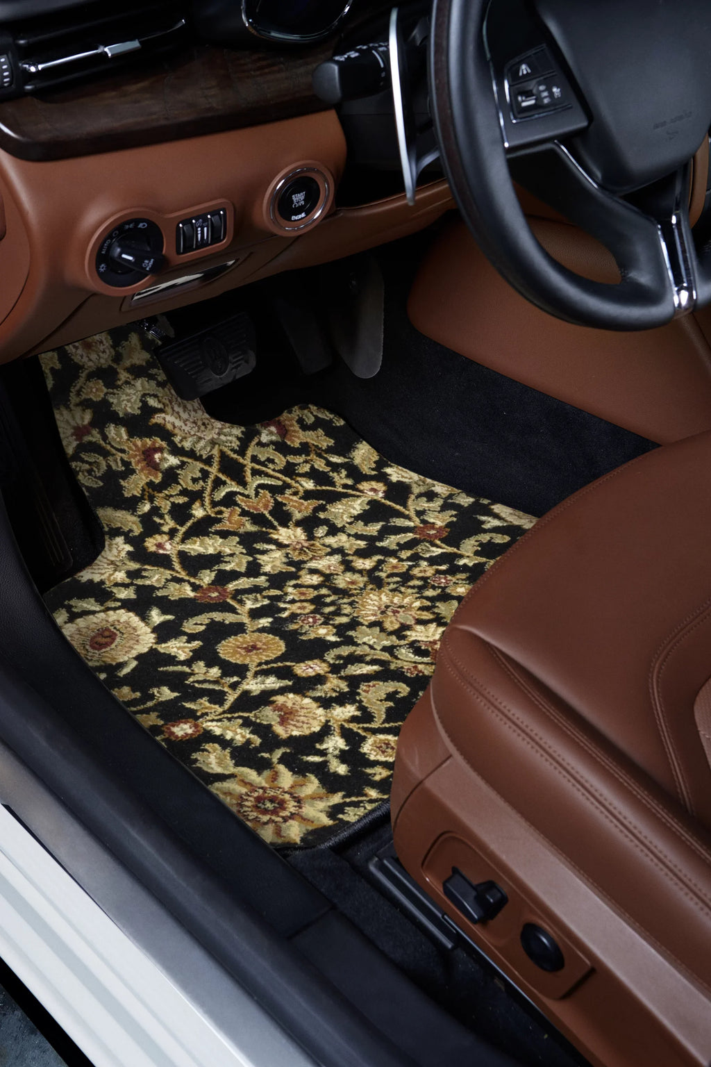 Mat GGBAILEY / Large 2012, Fit 2019 Mats, Rear 2011, 2013, Cargo Car Trunk for 2015, Oriental Custom Car Ford Seat 2018, Carpet 2016, Black 2014, 2017, with Down - Explorer