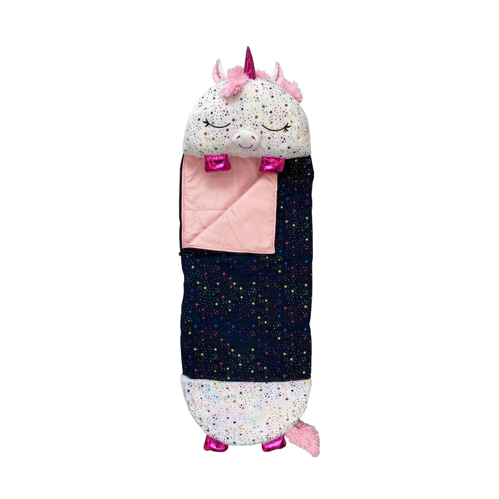Sleeping and One, Plush Happy in Pillow Toy Nappers Unicorn Sack