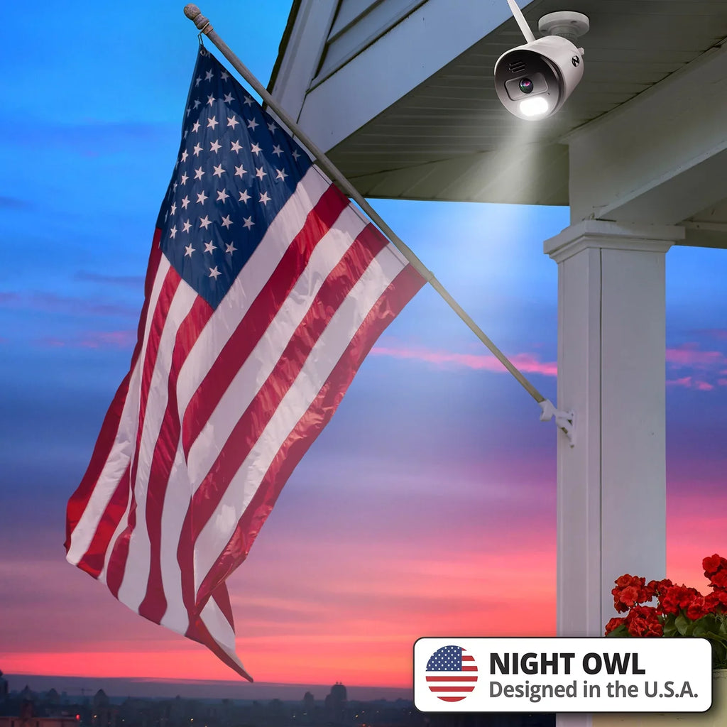 Owl 4K Wi-Fi Audio 2-Way IP HD Camera with Night