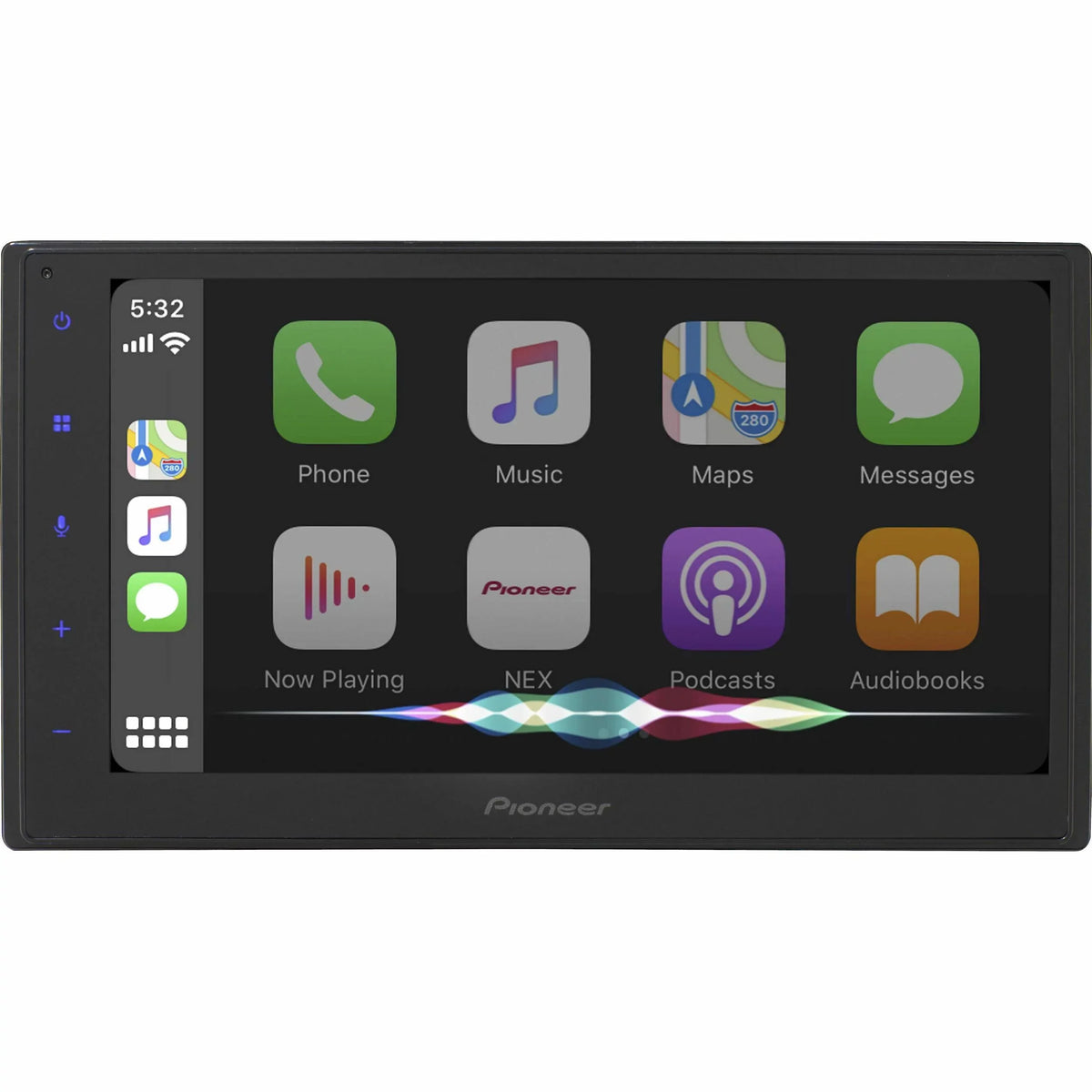 Touchscreen, (Refurbished) Capacitive 6.8" Receiver and Bluetooth Glass Premium Digital Ready Restored Back-Up Media Pioneer DMH1770 Camera