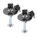 Release Lock with Pin Latch Vehicle Pattern 2pcs Lock Carbon Cover Hood Quick Key Fiber Hood Engine Universal