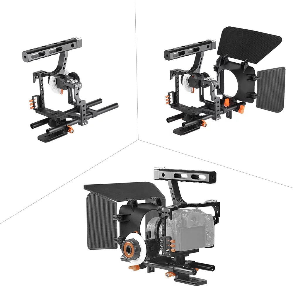 15mm Alloy Video 15mm C500 Andoer Handle Aluminum + + Alloy Rod Camera Camera + Video + + Alloy + Aluminum Box Camera Kit W/matte Box Cage,Handle + Film Camera + A7s/a7/a7r/a7rii/a7sii/a7iv Handle