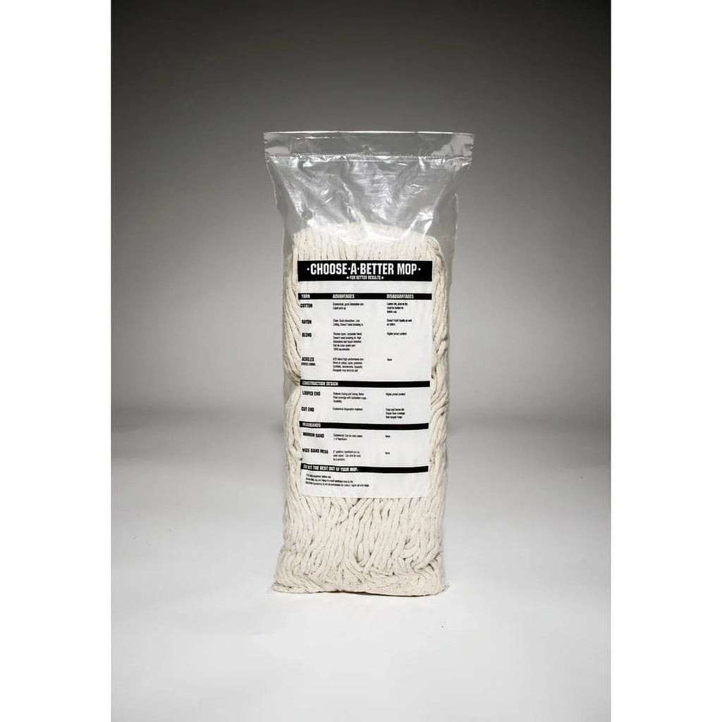 6 Cotton of 16 Bagged Case Cut End and 32 Brooms Yarn Mops Ply # Elite