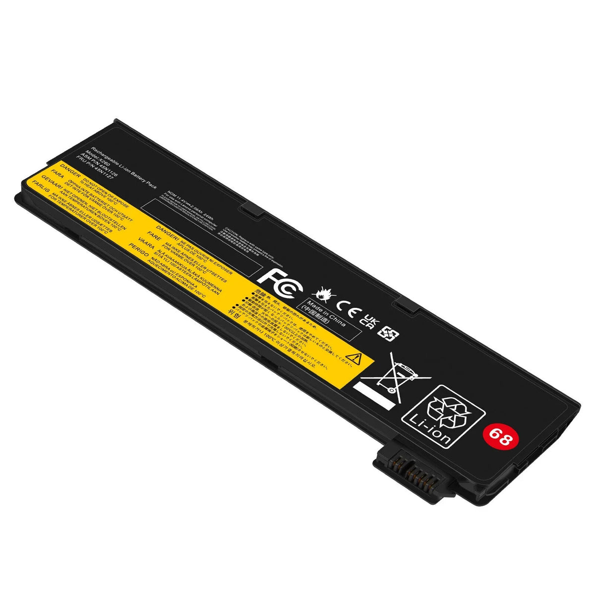 X250 ThinkPad X260 T450 Battery T460 24Wh X240 68+ For T440