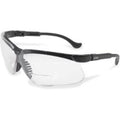 1each Magnifier - (s3763) Black Genesis Uvex Readers - Clear, 2.5