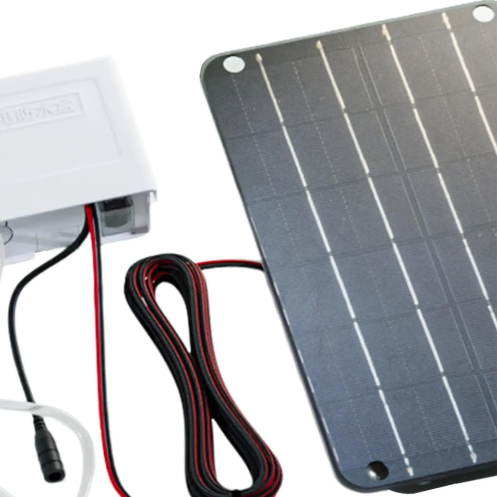 Air Powered Pump Pond Oxygenator Air Solar Pump,Aquarium Aerator Hydroponics Silent Pump Eco Solar Solar Pond for Friendly,6V simhoa