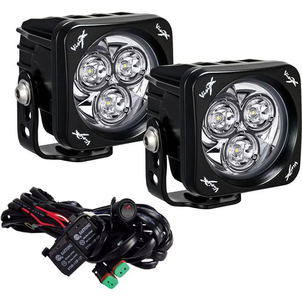 X Lighting CG2 Lights LED Square of 3 3.0 Vision Cannon - in. CG2-OPM310KIT 2 Pack