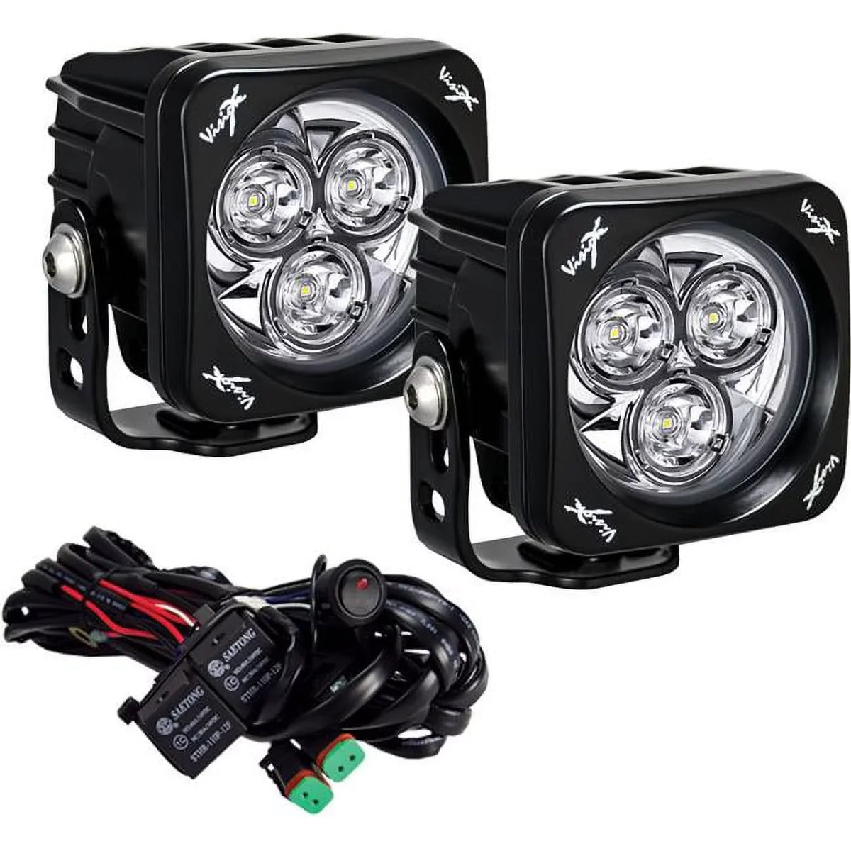 X Lighting CG2 Lights LED Square of 3 3.0 Vision Cannon - in. CG2-OPM310KIT 2 Pack