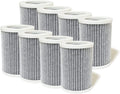(PEPERSAP), Mini HEPA Portable Carbon Compatible Pure Replacement Purifier with Packs Filters 8 Enrichment Air 3-in-1 True with Activated Purezone