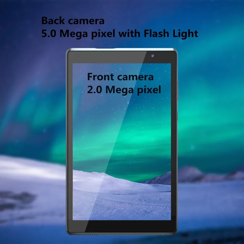 Camera, IPS 8.0 Screen, Tablet, FM Core Tablet Tablet, GPS, Android 8 Wi-Fi, Tablets Black inch 11 RAM2GB+ROM32GB Bluetooth, PC Quad MP
