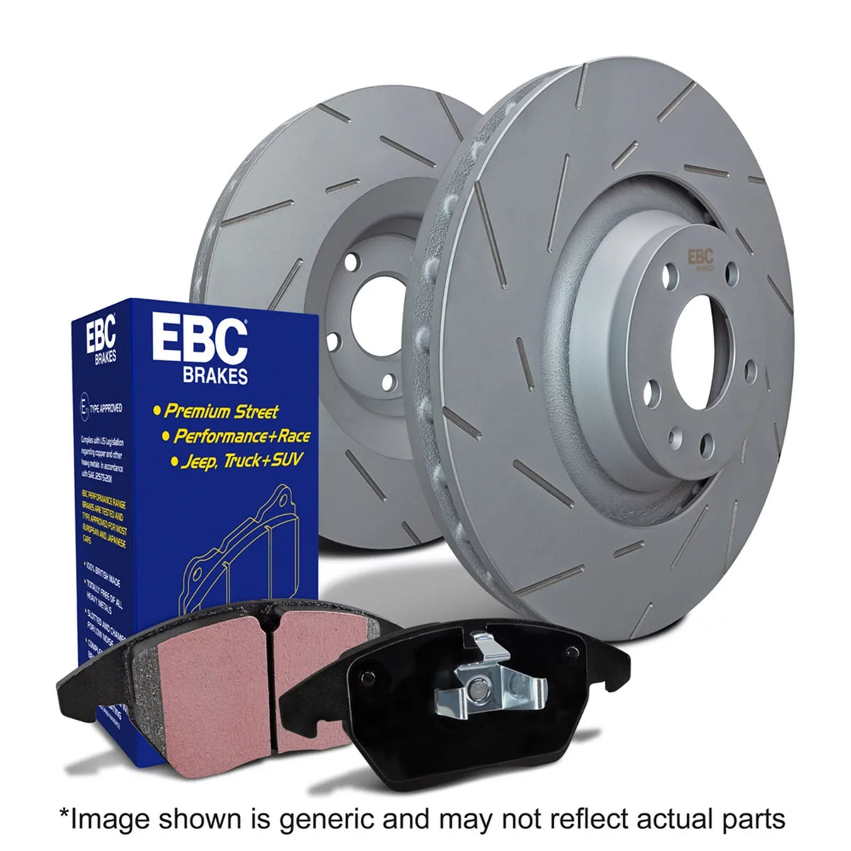 & USR Rotors Regal Buick for 2000 2012-2017 S2 Kits EBC Greenstuff