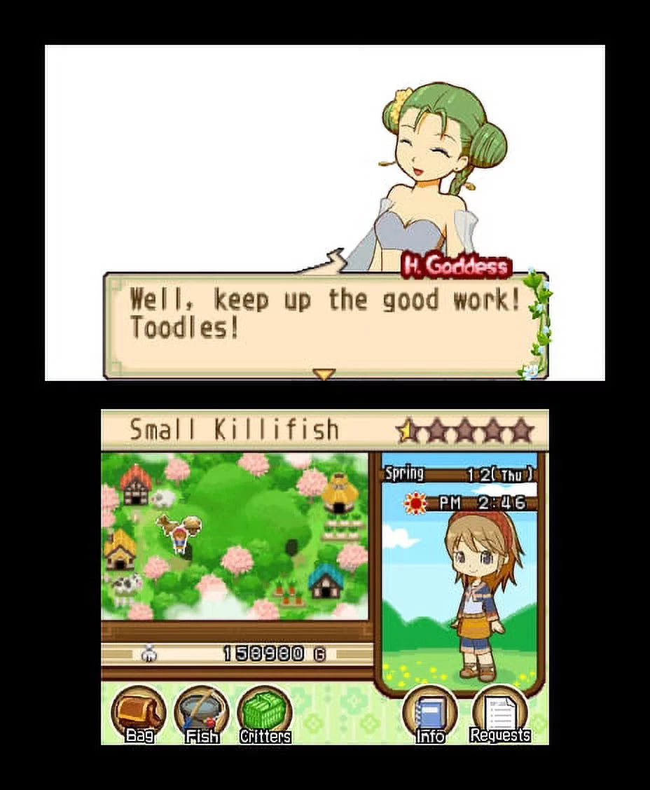 3DS Harvest Two of Tale - Nintendo Towns Moon: