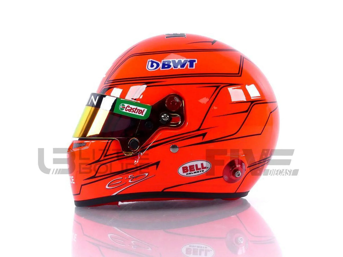 2023 1/2 HELMET CASQUE - Esteban Alpine - MINI Ocon