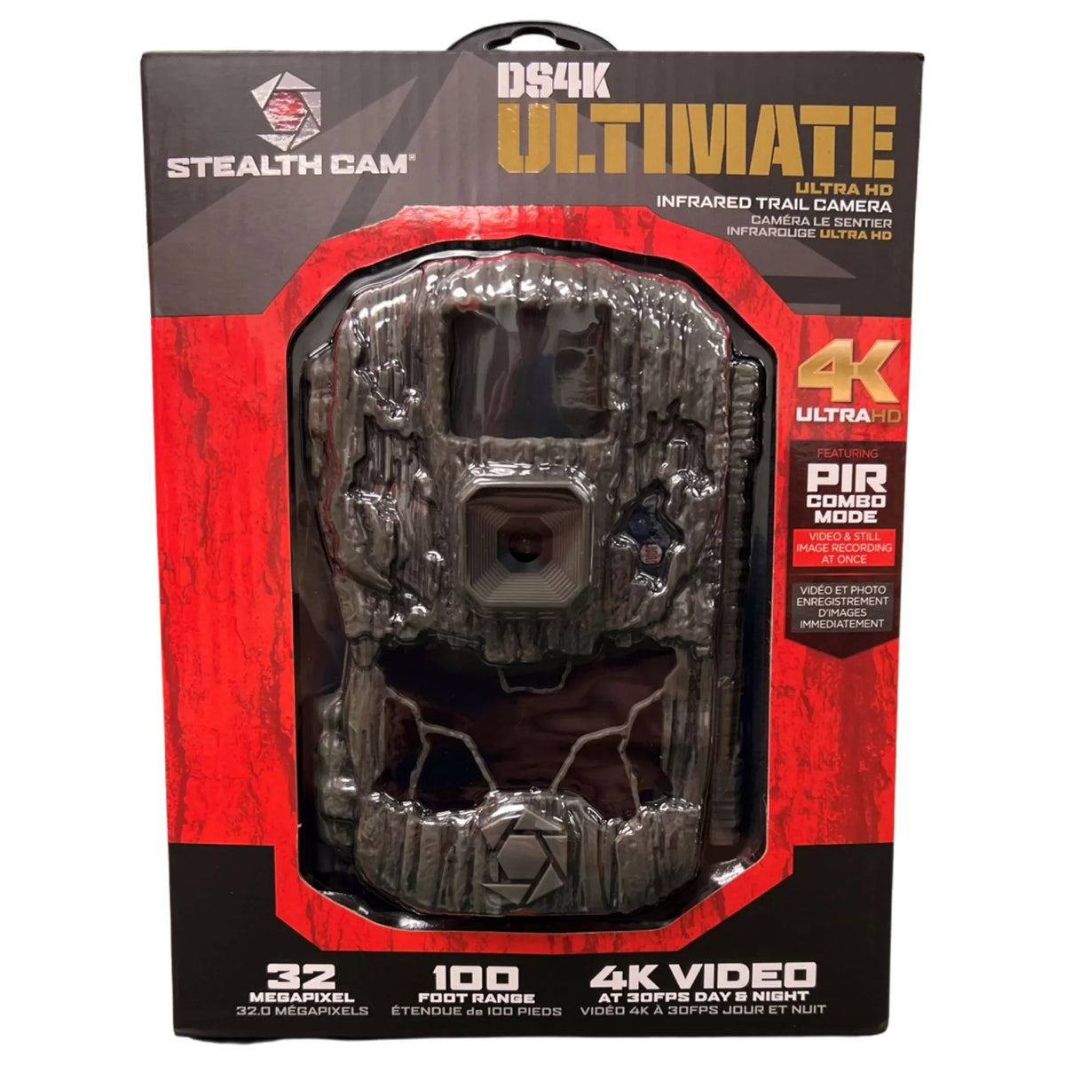 Ultimate Video 4K Monitor 32MP 30FPS, Trail Cam Hunting Stealth DS4K
