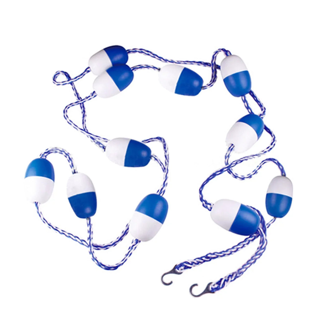 5m Pool White 16.4 Float Pool Lines / Safety Pool Rope ft Divider Blue Safety Lin Festnight Divider Cordon Lane and Rope