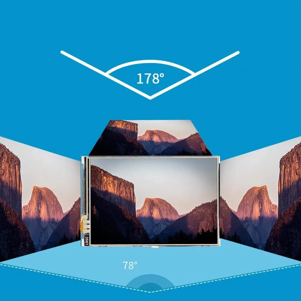 Screen, 3.5 Raspberry 480x320 inch HDMI Touch Monitor LCD Screen for Pi. Raspberry TFT
