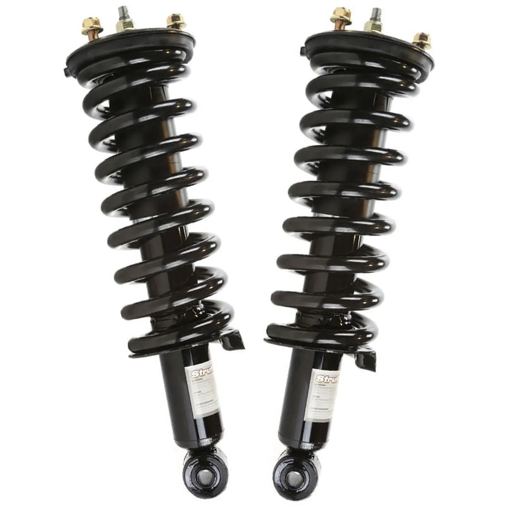 4WD Xterra V6 4.0L 2005-2015 2012 2011 Complete of Springs Nissan V8 RWD 5.6L 2005-2009 AutoShack Coil Pathfinder Passenger and CST100244PR Struts 2010 Driver 2 Front and Set Side Replacement for