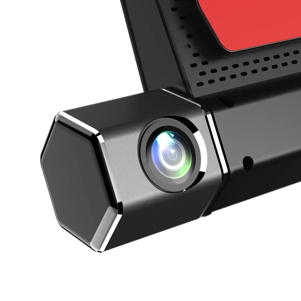 Video Gecheer 4in Cam Mirror Recorder Driving Clear 3 Recorder Safety Auto Cameras Car Dash Car Rearview Recording Car