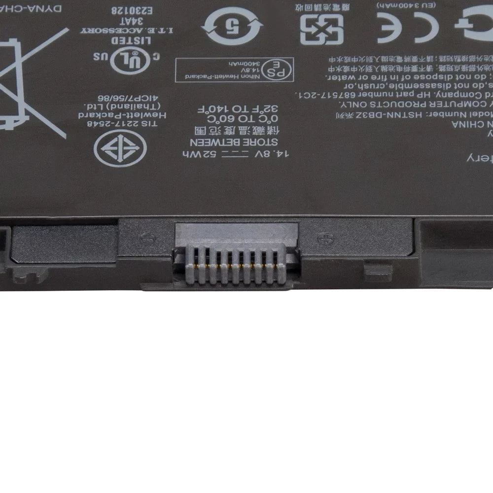 for EliteBook / 9470m / MA02025XL / C7Q21AW / BATTERY D3K60UT 9470m 9470m DR. 9470m C9H54UT / Folio / H4Q48UT / / 9470m Replacement / - HSTNN-LB5B C6Z63UT D3K33UT HSTNN-DB3Z H4Q48AA