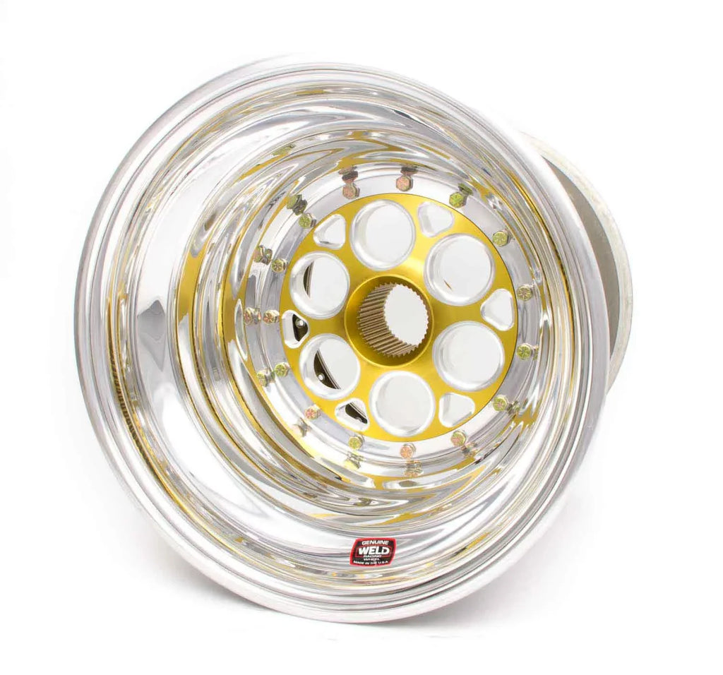Magnum Wheel 5 - 15 42 15 in. x Spline - Back Spacing in. Sprint Racing Spline Weld