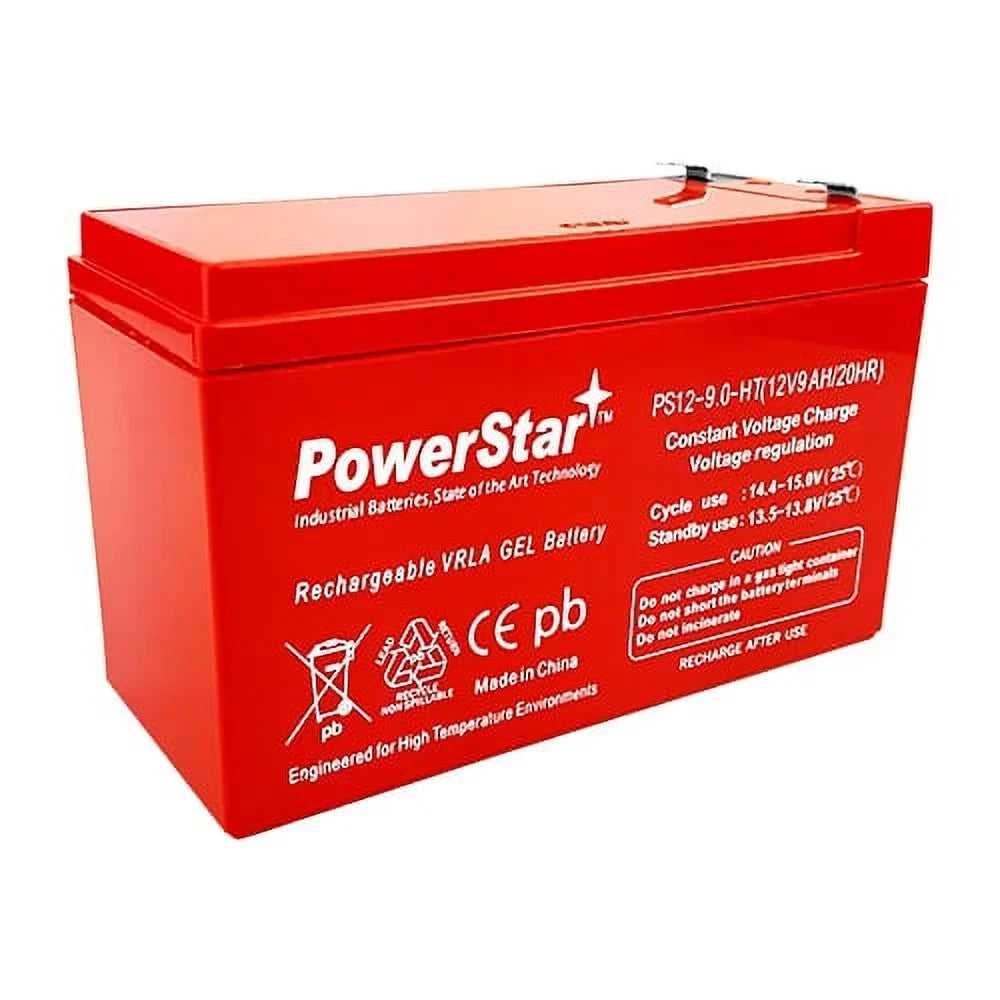Battery Replacement BATT9AH HIGH Gel TEMP Cell 12-volt 9-Amp Aqua-Vu PowerStar