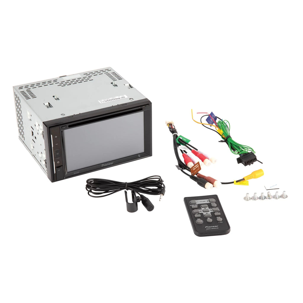 Resistive 6.2 - inch Receiver Ready DVD Up Back - Black Camera Touchscreen Pioneer