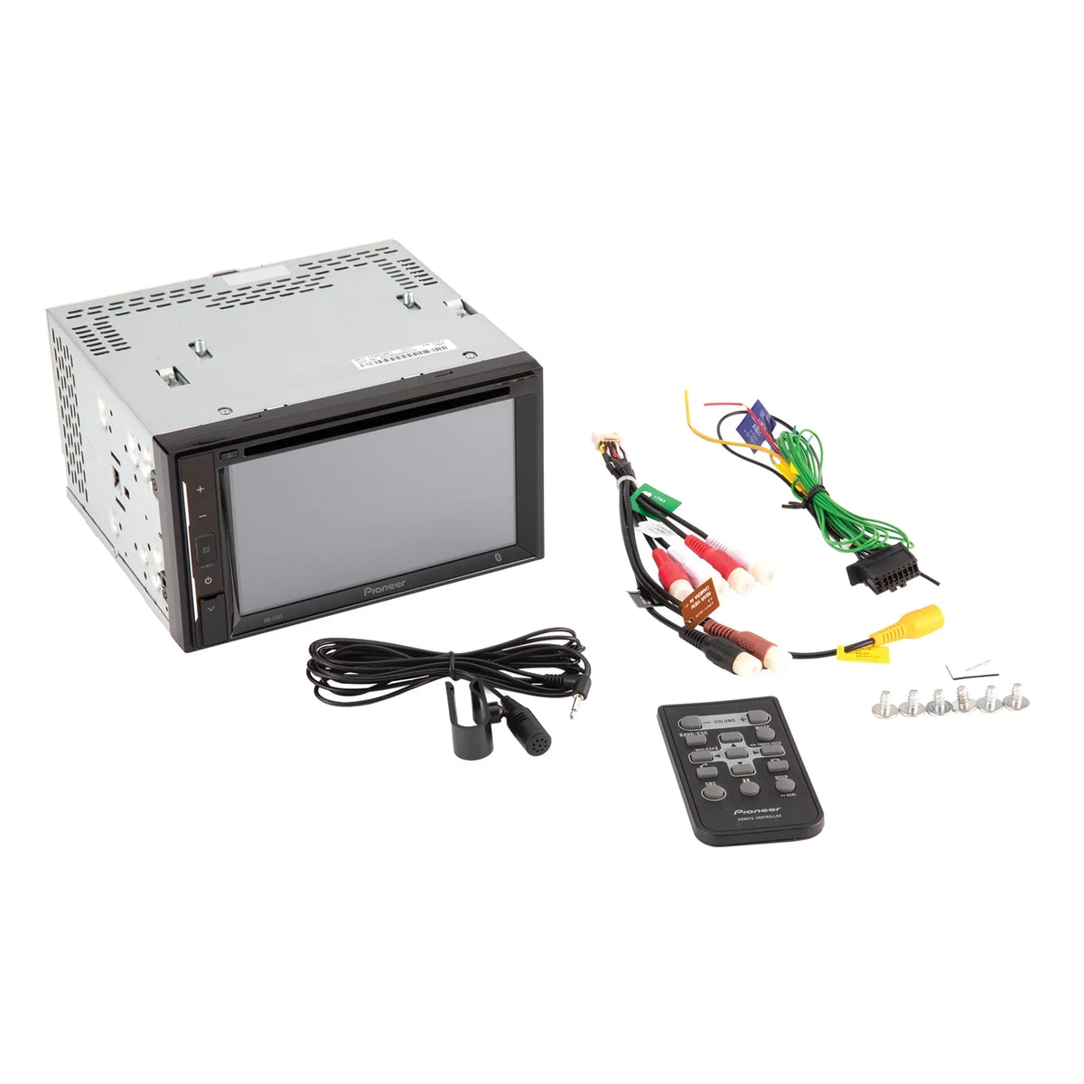 Resistive 6.2 - inch Receiver Ready DVD Up Back - Black Camera Touchscreen Pioneer