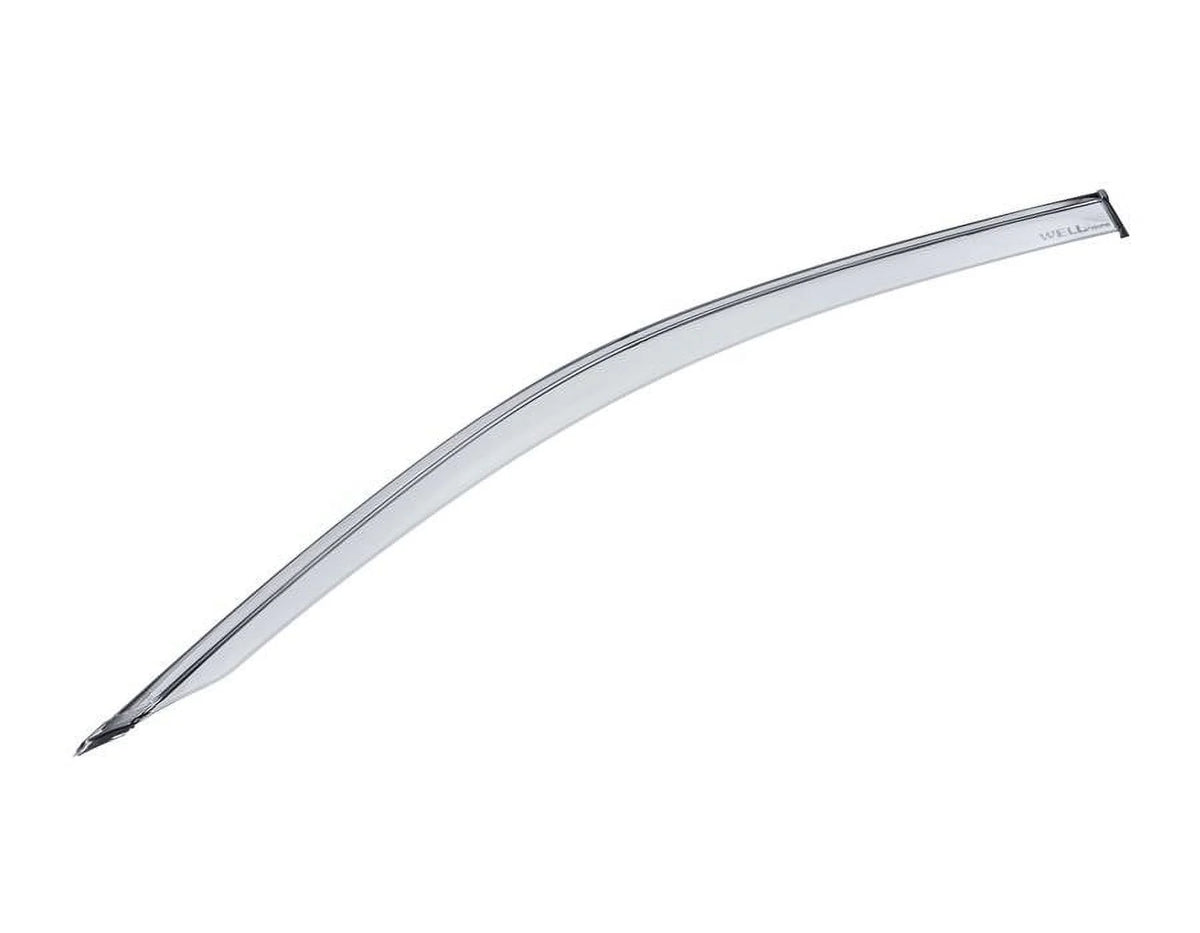 Visors G05 BMW Black Trim 2019 2021 Guard 2022 2024 Wellvisors for With / Deflectors Window 3-847BM016 Wind 2020 Rain X5 2023 Side