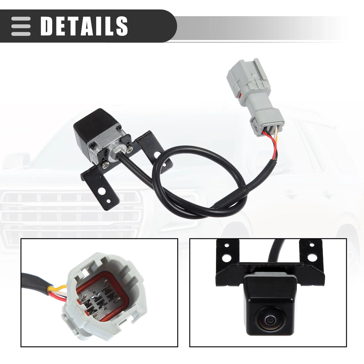 Hyundai View Car 95760-3S100 for Metal Bargains Rear Sonata Black Backup 2011-2014 Unique Camera