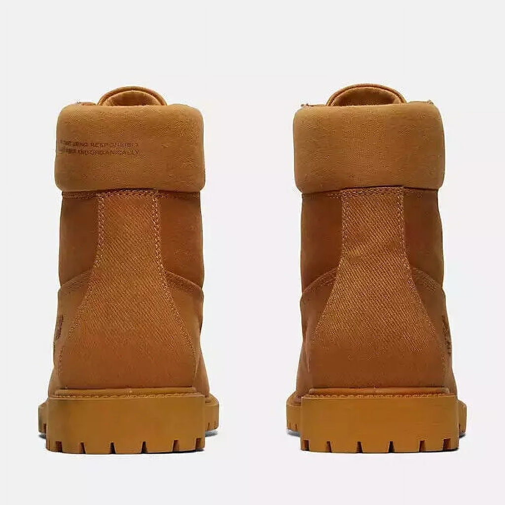(10) Timberland Cotton Boots Waterproof XXX673 Pangaia 6" TB0A5XVY231 Wheat Women's X