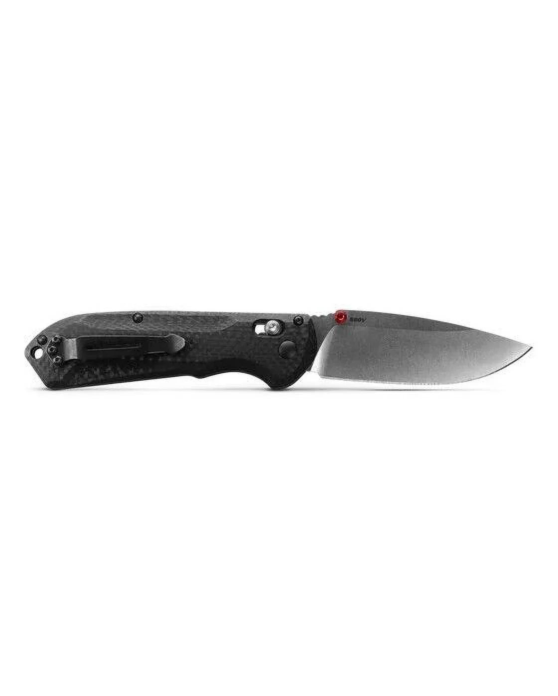 Blade Pocket Drop-Point 560-03 Folding Stainless Steel 3.6" Benchmade Knife Fiber Carbon Freek