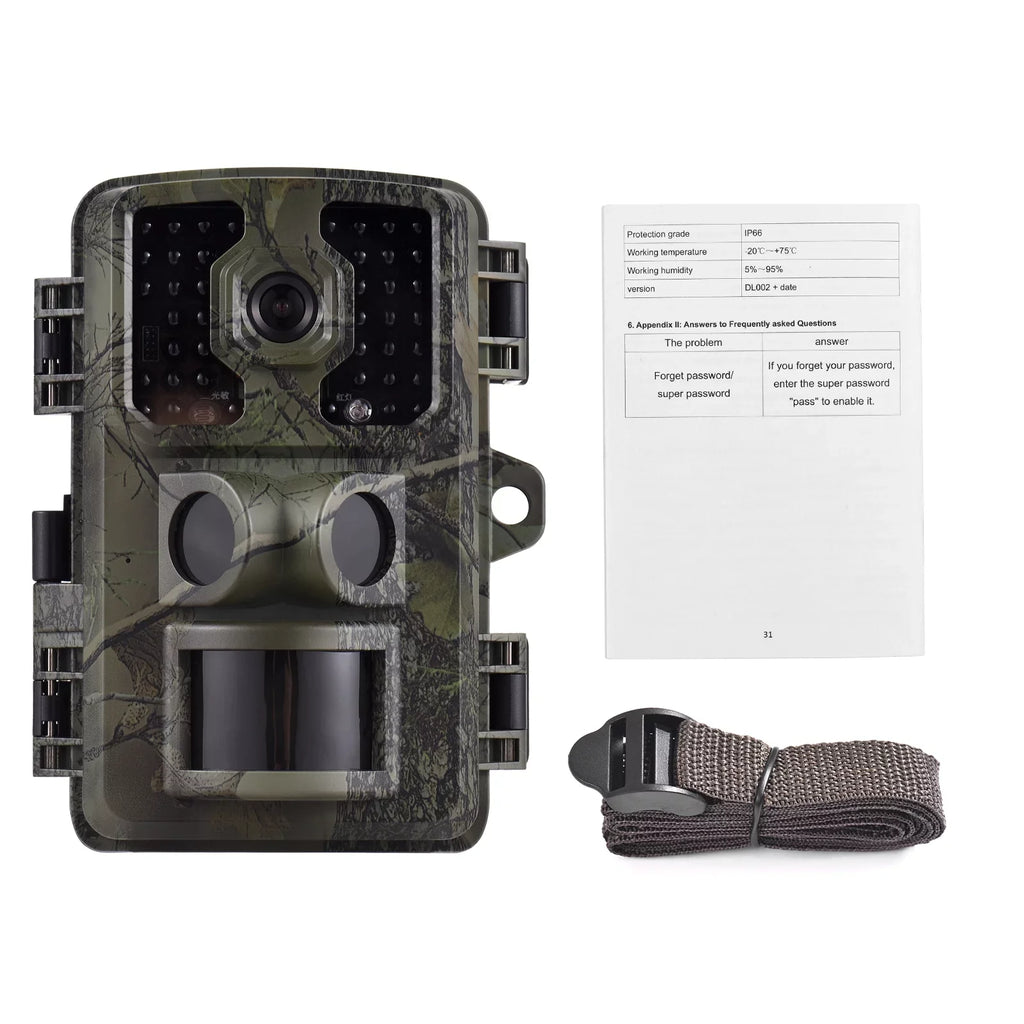 Wildlife Sensors Trigger Inch Supports PIR Color TFT 4K Time GoolRC Tracking Infrared Activated 0.5s Screen with Waterproof 2.0 Trail Motion IP66 16MP