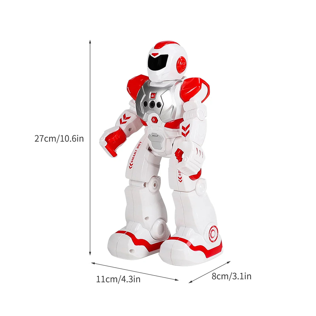 Dancing Robots Gesture Kids Walking RC Robot for Singing Red and Boys Girls Sensing - Smart for