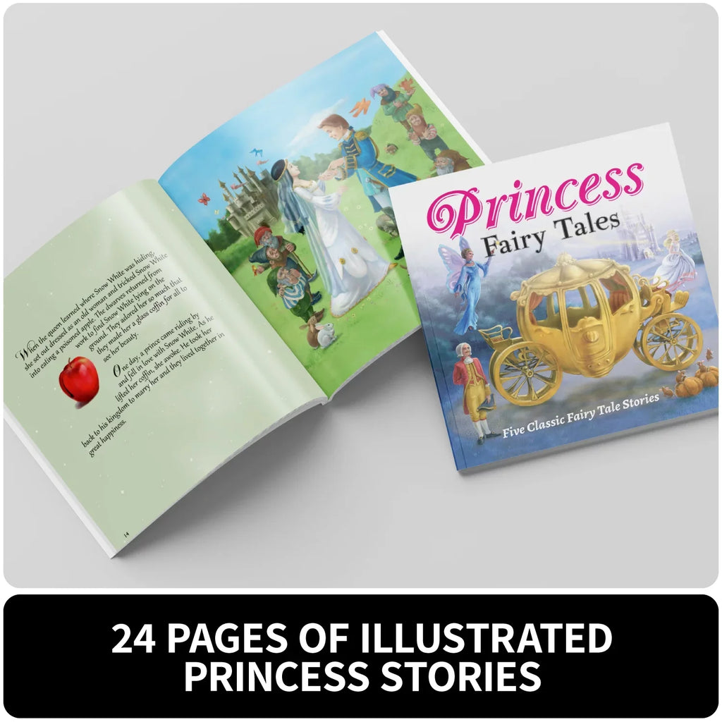 Kit Kits 5 Princess Scenes Stories, To Spicebox Activity Imagine And Kids It Art Recreate, For Stencil Fairytale Art Drawing Children's Stencil