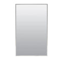 Surface-Mount 16" 26", Rectangle Medicine Steel Cabinet, Home Recessed Mirror x Zenna Frameless or