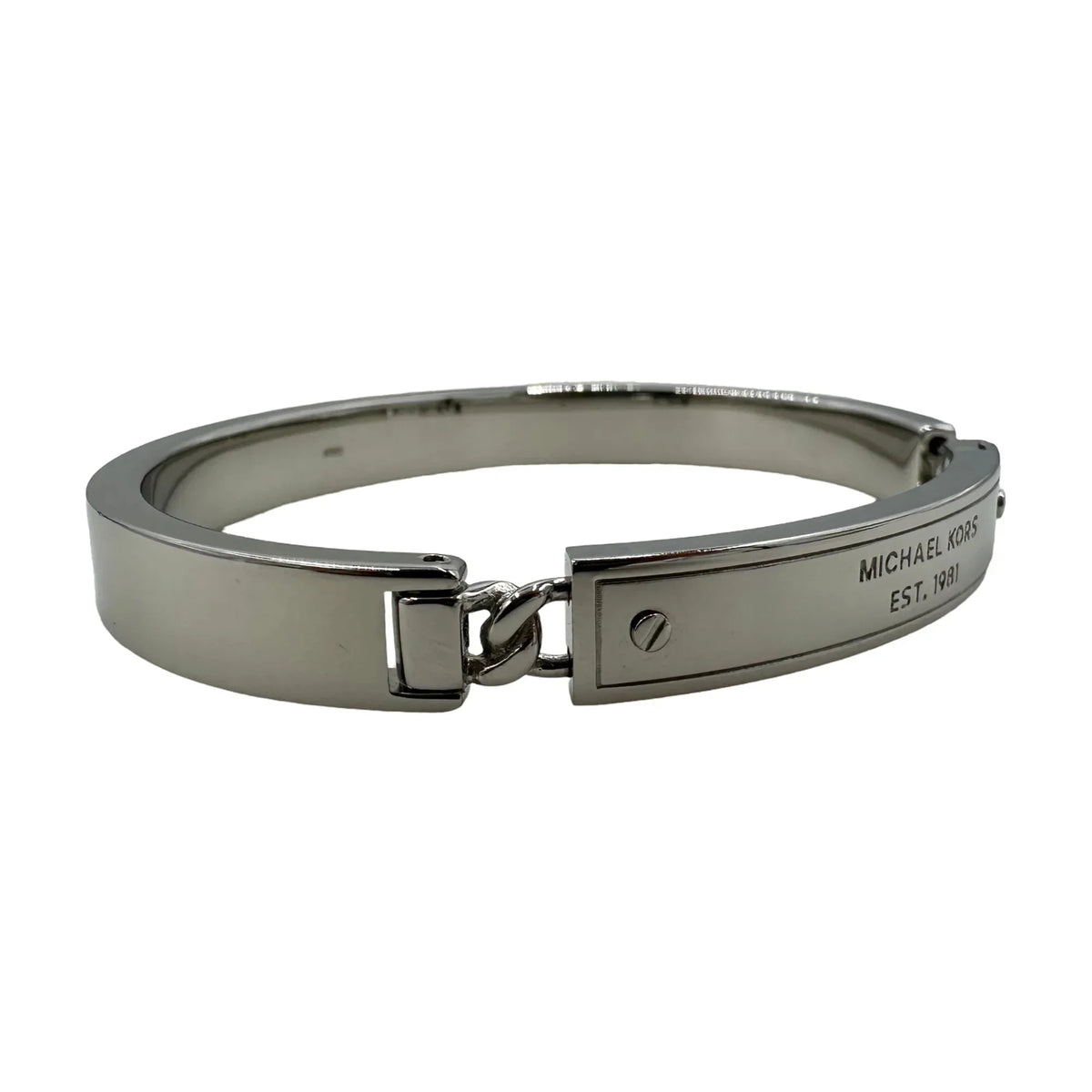 '- Kors MKJX3840040 Bracelet Heritage Bangle Michael Silver