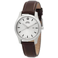 01.1421.319 Dial City Quartz Watch Ladies Military Silver Classic Swiss
