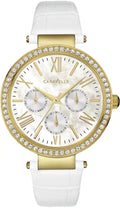 Leather 44N104 Caravelle York New Women's Watch,