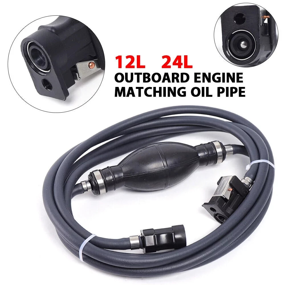 Assembly for Fuel Oil Hose Tube Line Marine Motor Boat air-filled Gas Tank Boat Connector Kayak ZhdnBhnos Outboard
