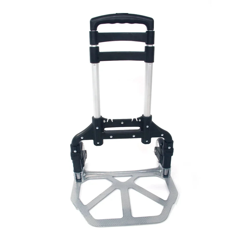Foldable Trolley, Luggage, Carry Telescopic with Portable Black Rod, for GoDecor